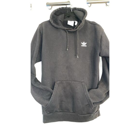 Adidas Men’s Originals Essential Hoody Black Small - Picture 1 of 4